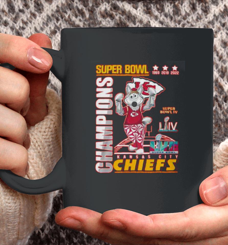 Kc Chiefs 3X Super Bowl Champions Coffee Mug
