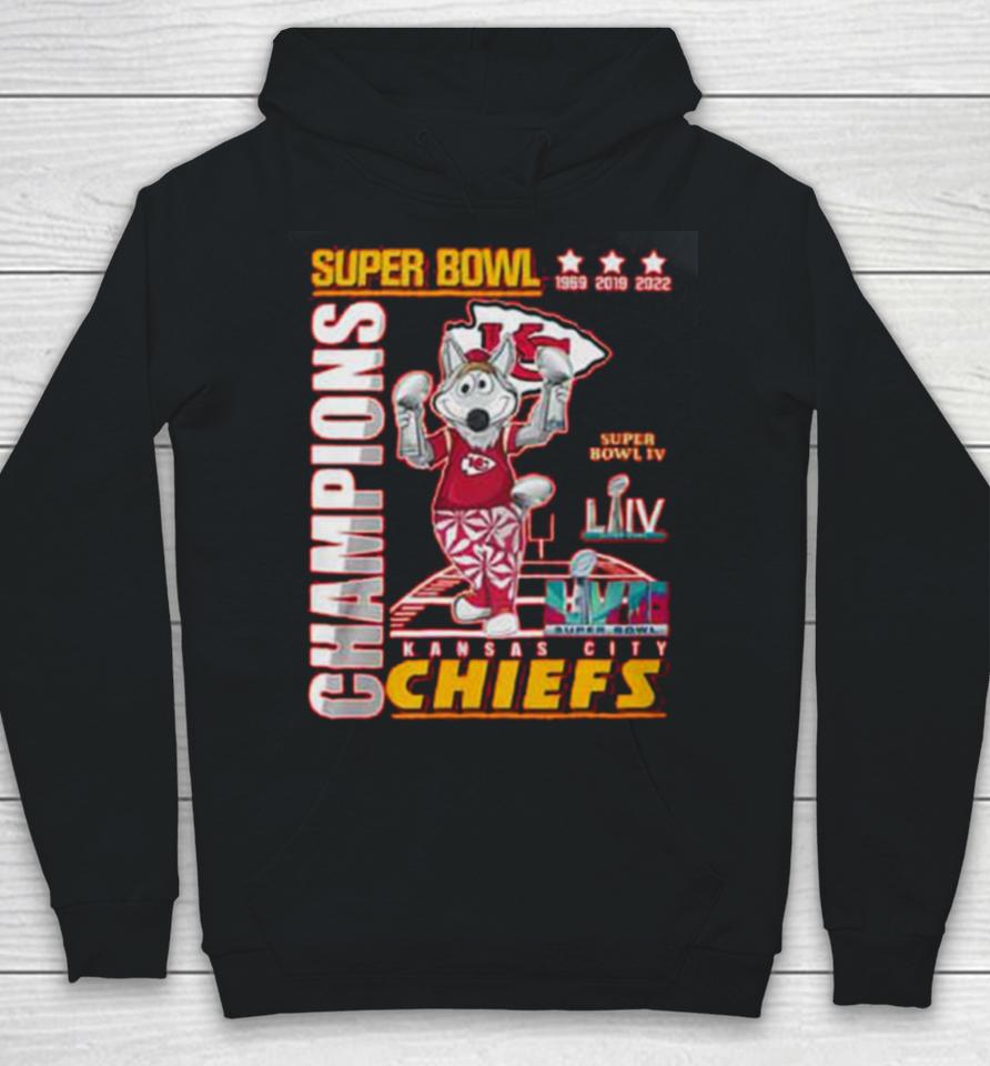 Kc Chiefs 3X Super Bowl Champions Hoodie
