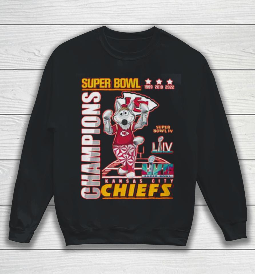 Kc Chiefs 3X Super Bowl Champions Sweatshirt