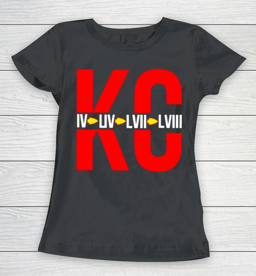 Kc Iv Iiv Lvii Lviii Women T-Shirt