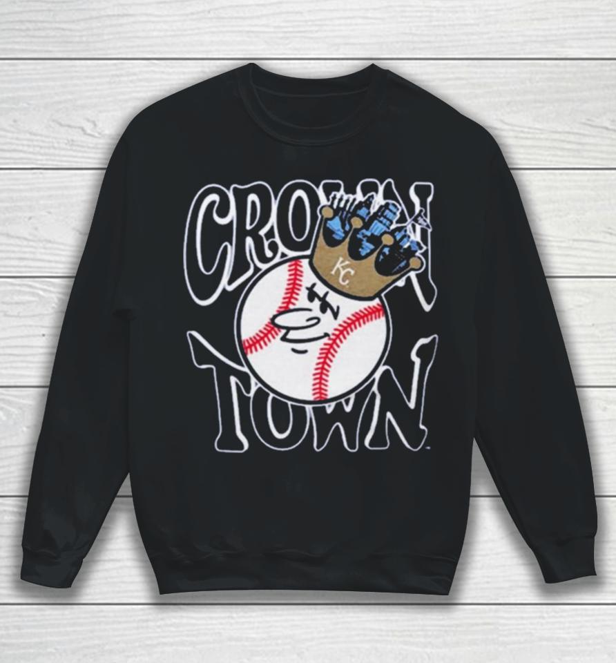 Kc Royals Bring Out The Blue Crown Town 2024 Giveaway Sweatshirt