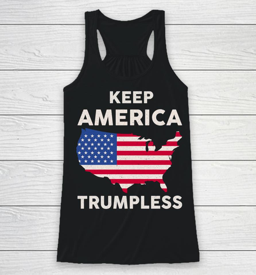 Keep America Trumpless Racerback Tank