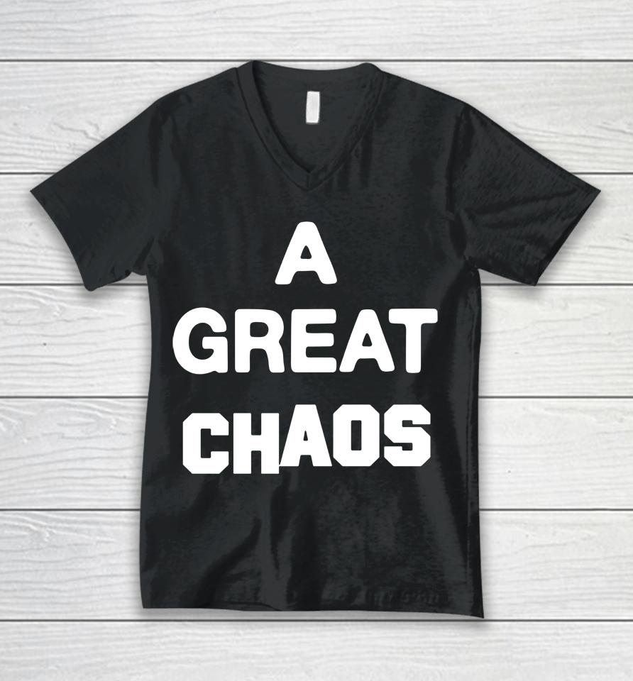 Ken Carson A Great Chaos Unisex V-Neck T-Shirt