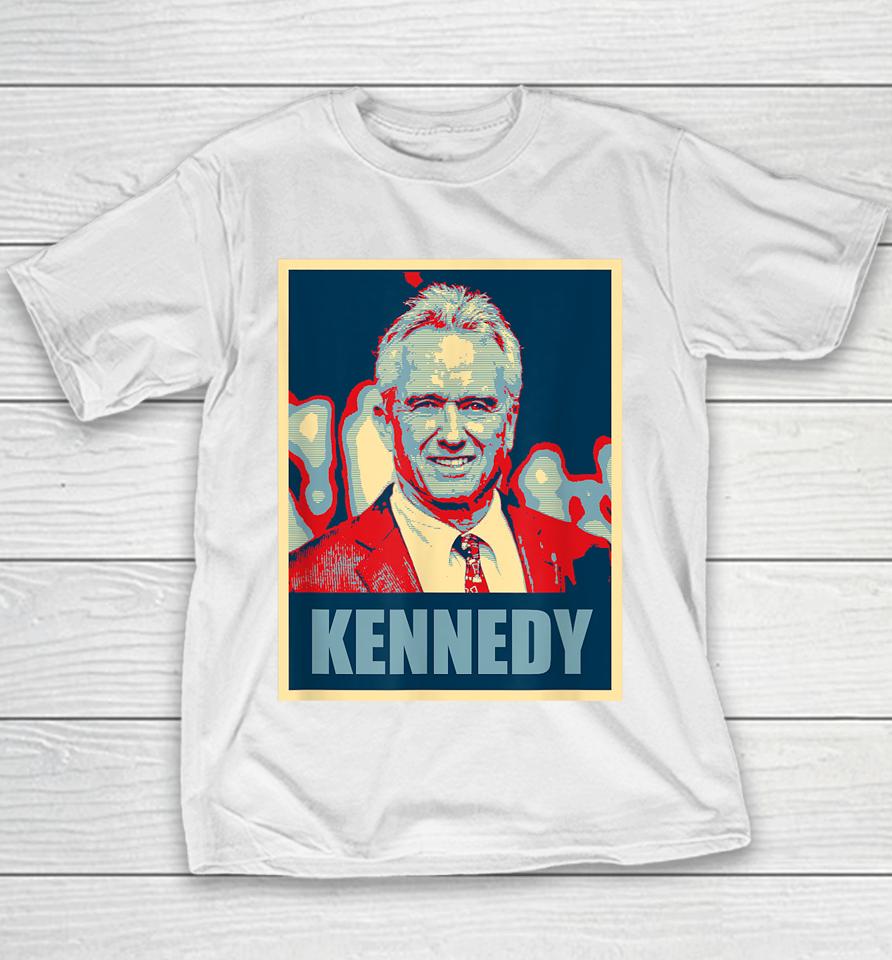 Kennedy 2024 For President Election Poster Youth T-Shirt