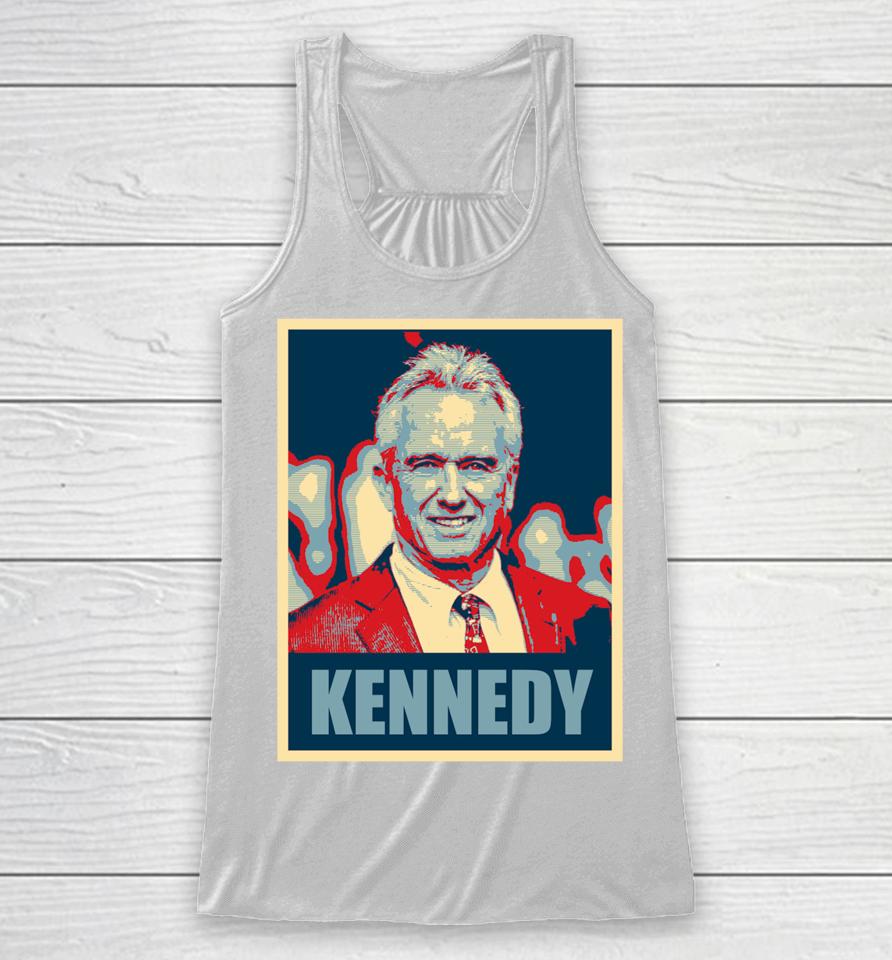 Kennedy 2024 For President Election Poster Racerback Tank