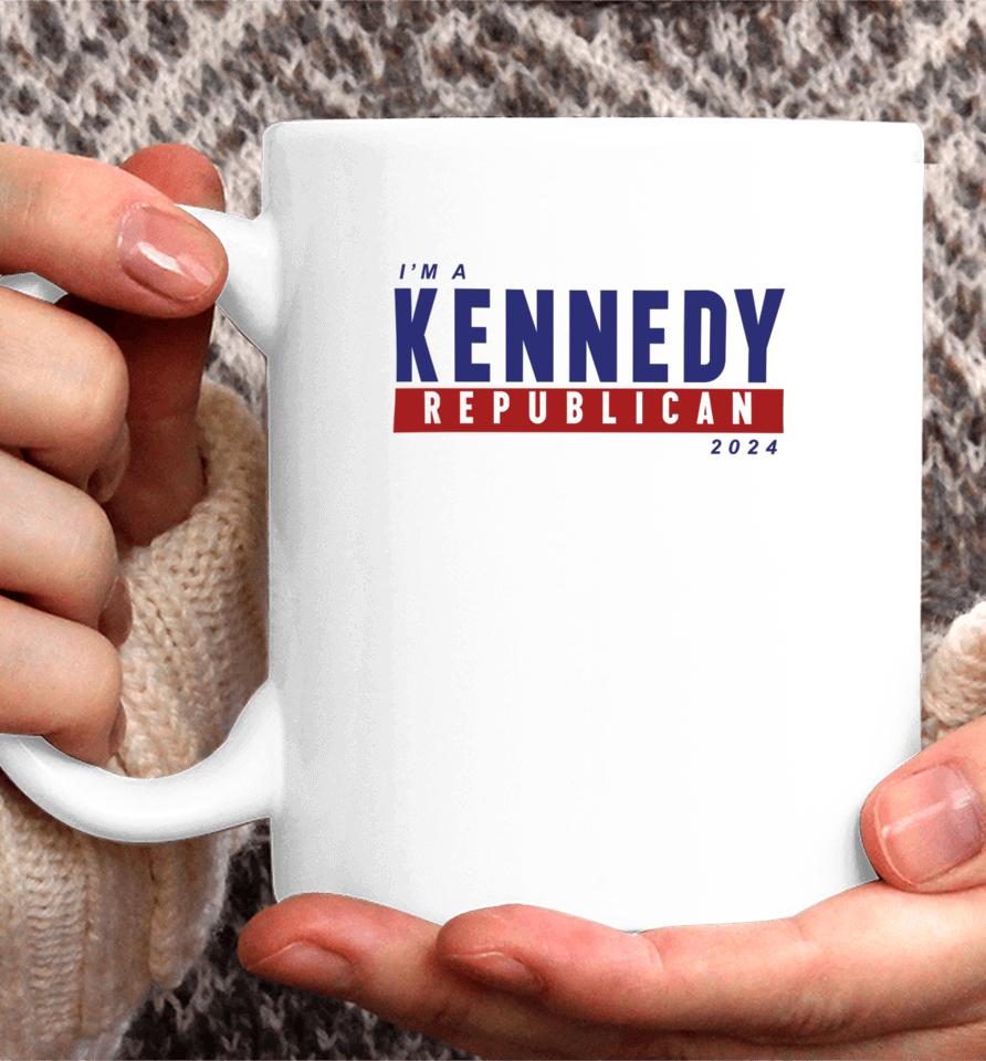 Kennedy24 Merch I'm A Kennedy Republican 2024 Coffee Mug