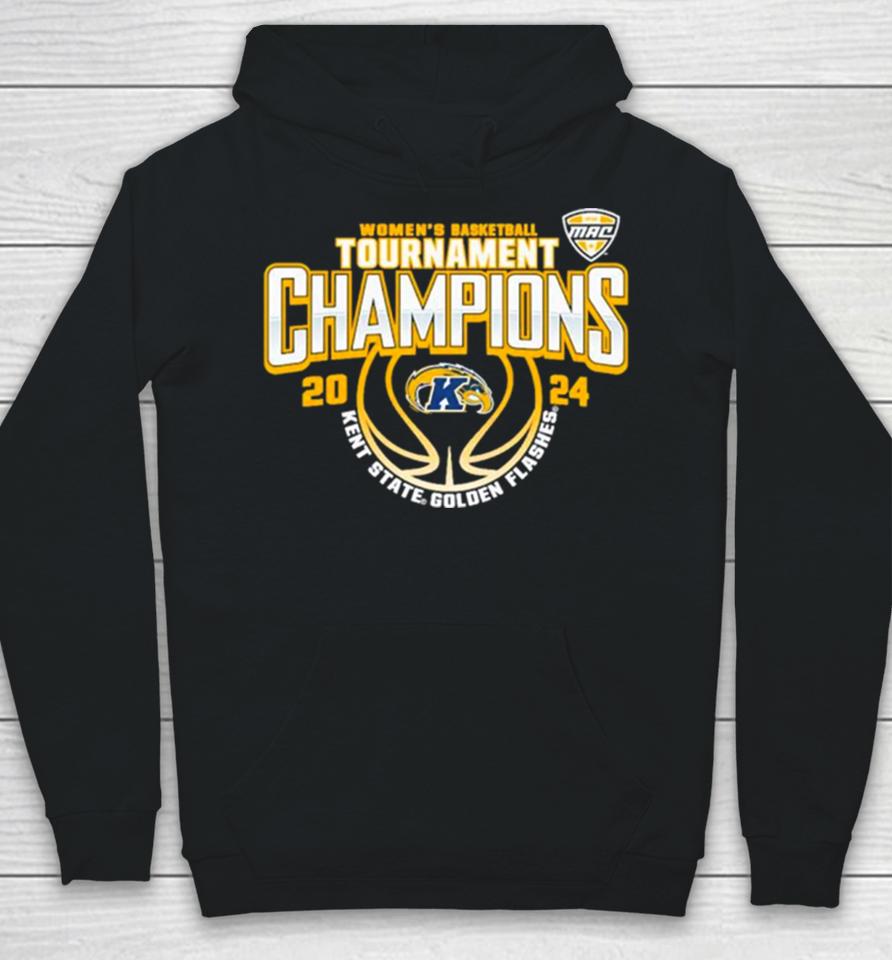 Kent State Golden Flashes 2024 Mac Women’s Basketball Conference Tournament Champions Hoodie