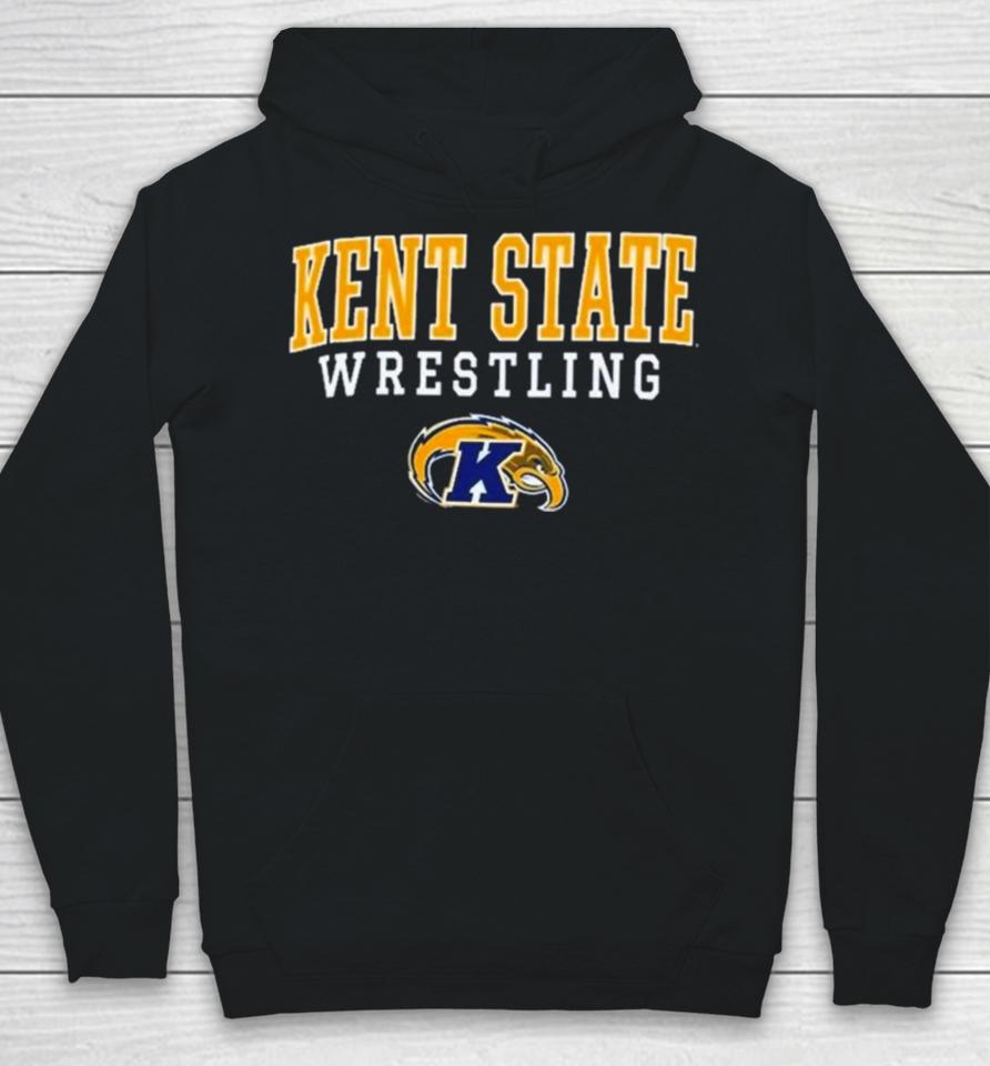 Kent State Golden Flashes Champion Wrestling Stack Logo Hoodie