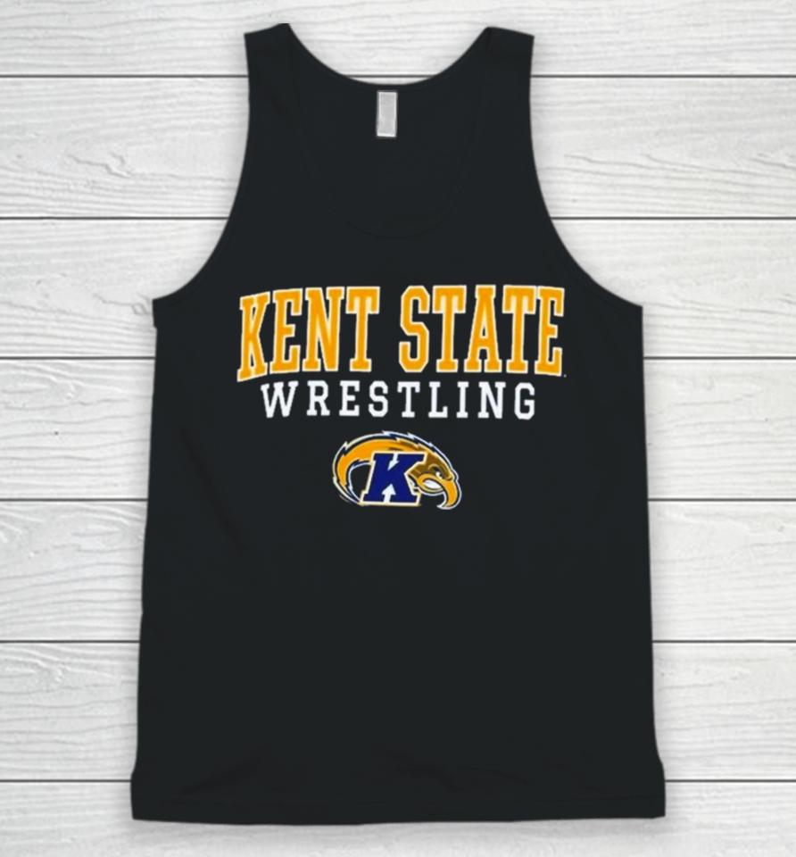 Kent State Golden Flashes Champion Wrestling Stack Logo Unisex Tank Top