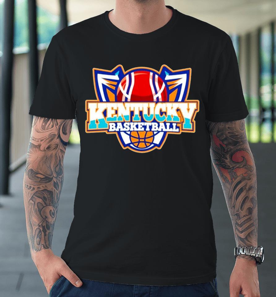 Kentucky Basketball Ncaa Team Logo Premium T-Shirt