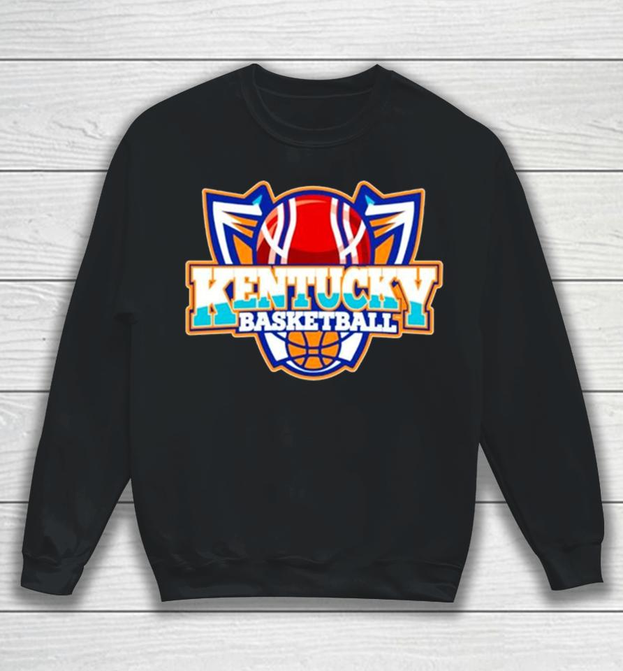 Kentucky Basketball Ncaa Team Logo Sweatshirt