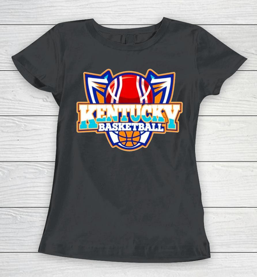 Kentucky Basketball Ncaa Team Logo Women T-Shirt