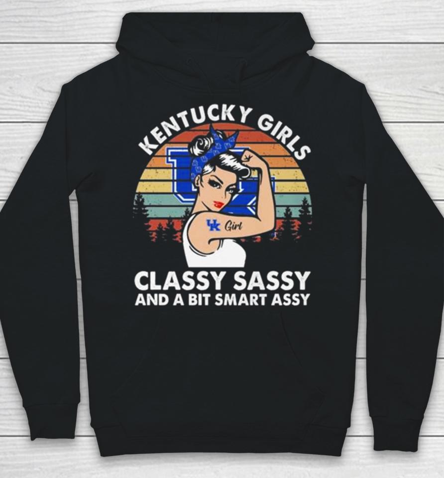 Kentucky Girls Classy Sassy And A Bit Smart Assy Vintage 2024 Hoodie