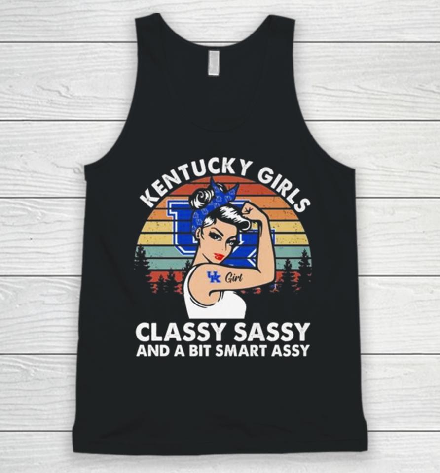 Kentucky Girls Classy Sassy And A Bit Smart Assy Vintage 2024 Unisex Tank Top