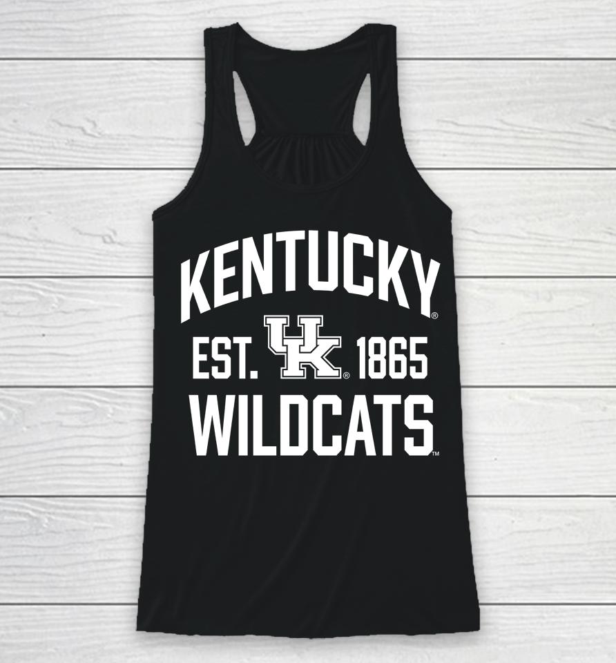 Kentucky Wildcats 1274 Victory Falls Est 1865 Racerback Tank