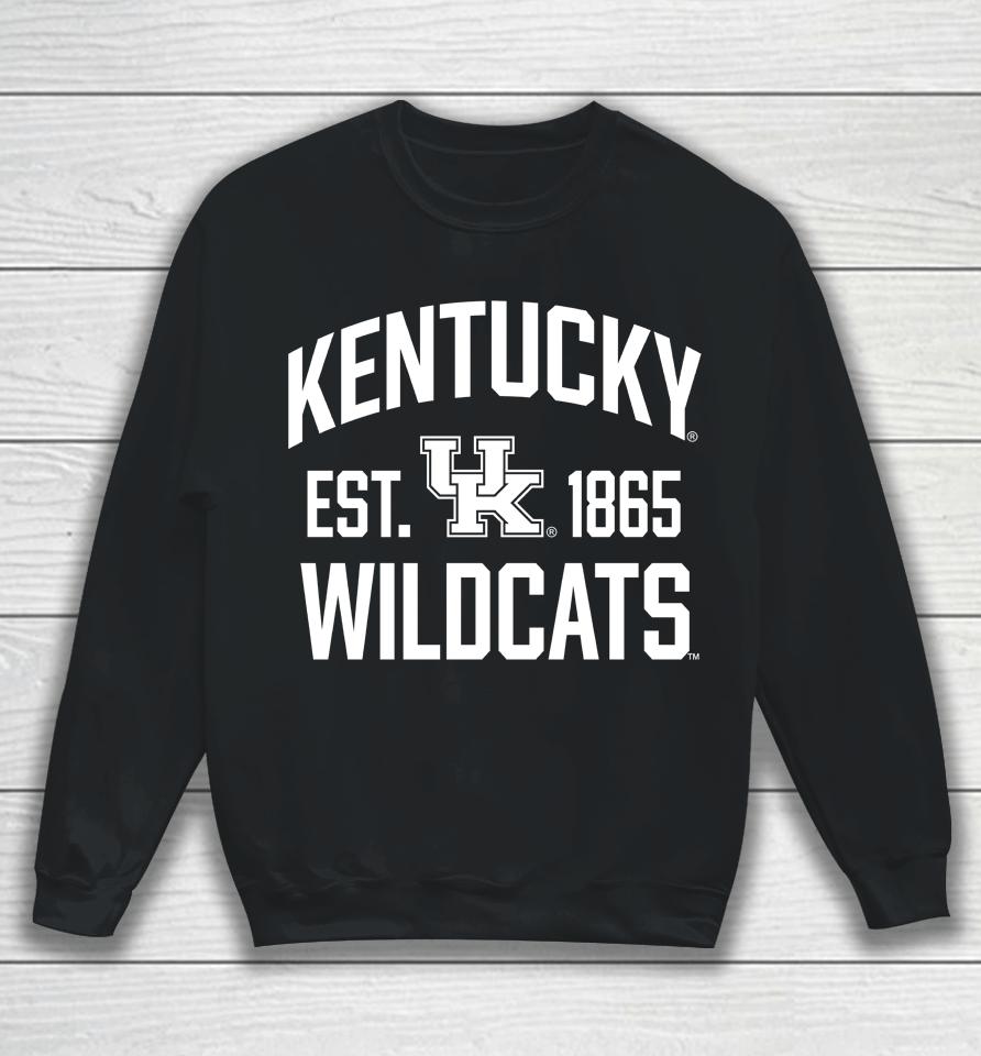 Kentucky Wildcats 1274 Victory Falls Est 1865 Sweatshirt