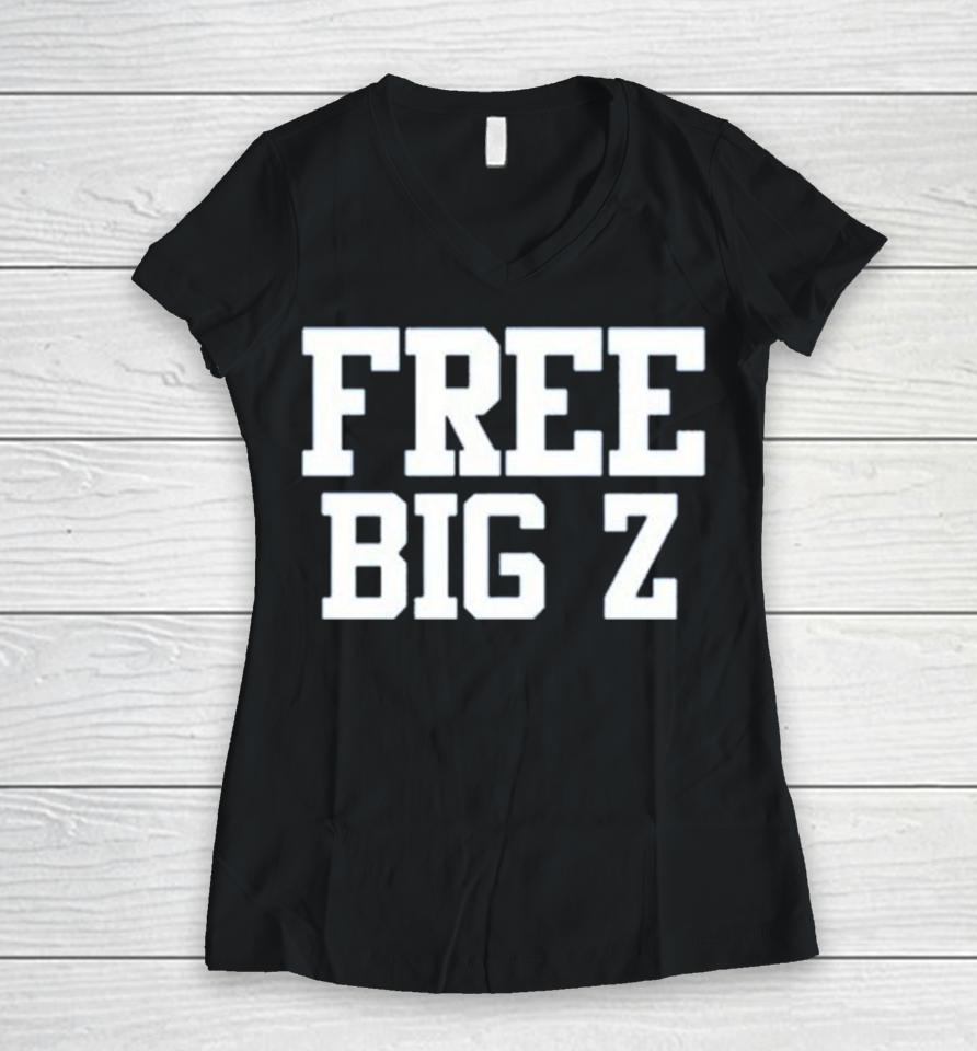 Kentucky Wildcats Free Big Z Women V-Neck T-Shirt