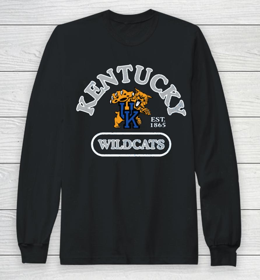 Kentucky Wildcats Old-School Pill Enzyme Washed Long Sleeve T-Shirt