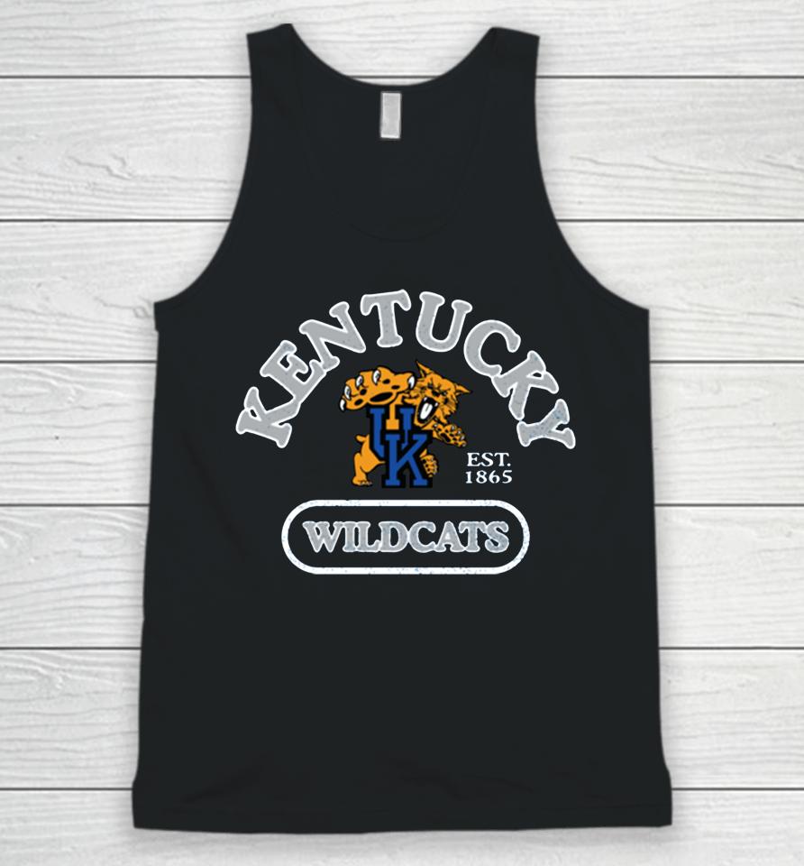 Kentucky Wildcats Old-School Pill Enzyme Washed Unisex Tank Top