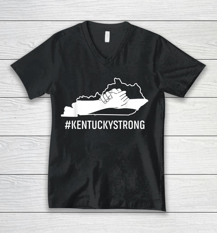 #Kentuckystrong Kentucky Strong Unisex V-Neck T-Shirt