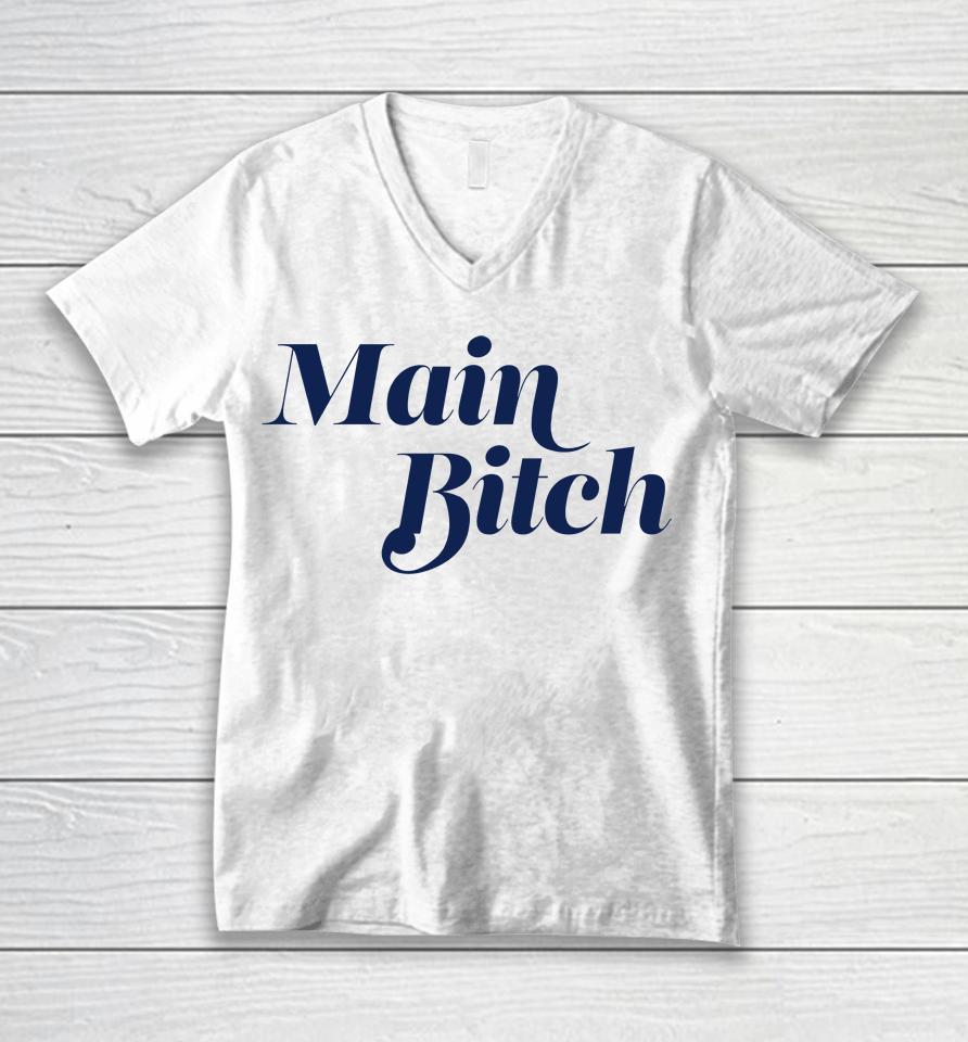 Kerry Washington Main Bitch Unisex V-Neck T-Shirt