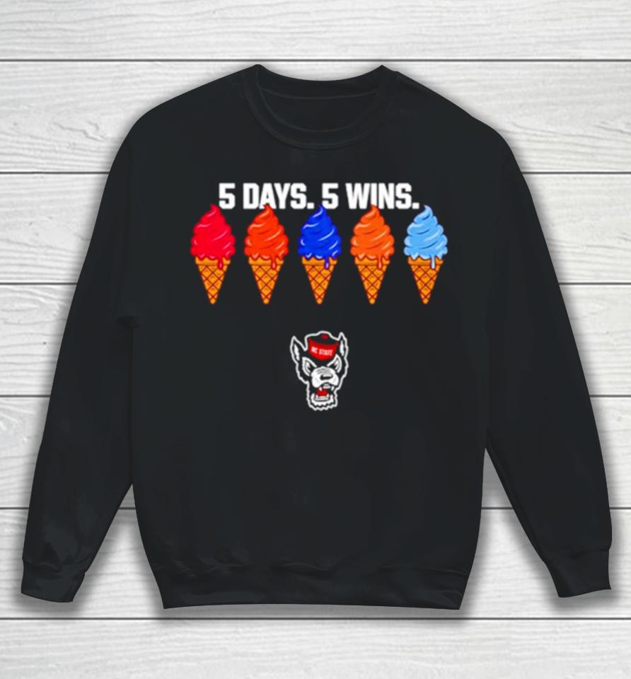 Kevin Keatts 5 Day 5 Win Sweatshirt