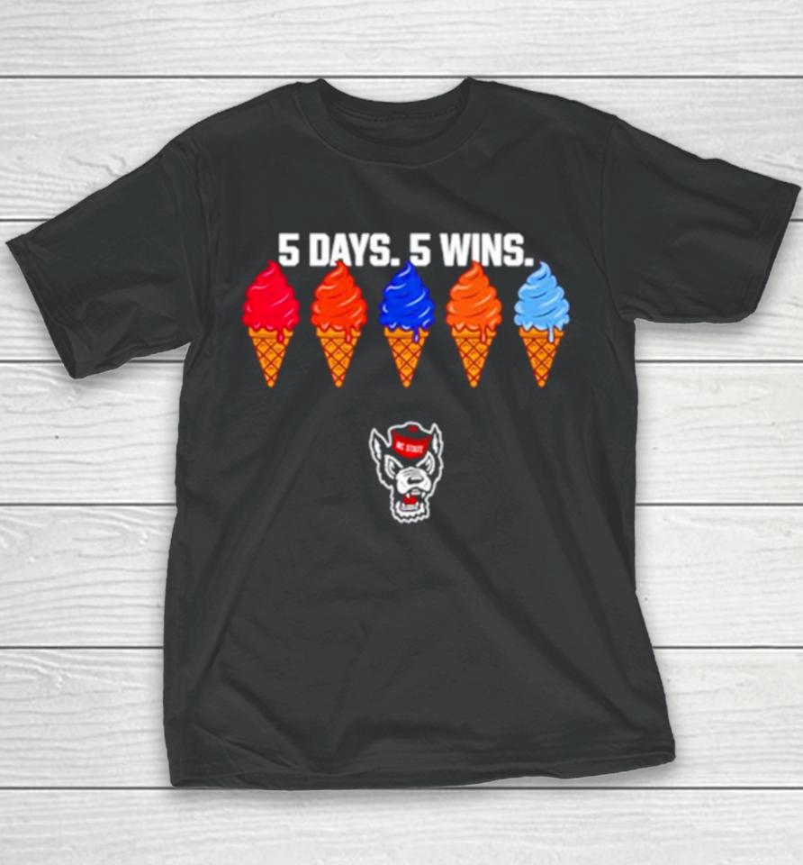 Kevin Keatts 5 Day 5 Win Youth T-Shirt