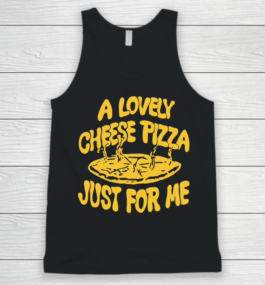 Kevin Mccallister's Cheese Pizza Just For Me Unisex Tank Top
