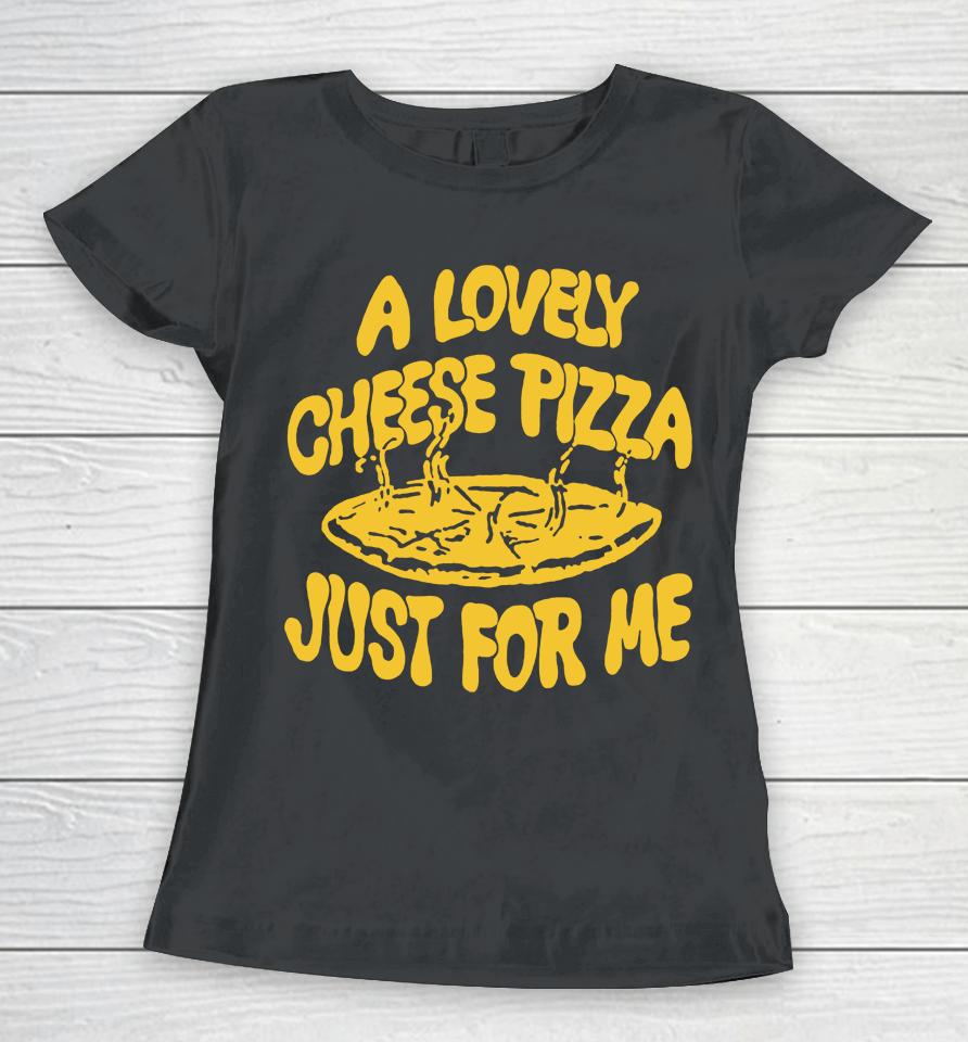 Kevin Mccallister's Cheese Pizza Just For Me Women T-Shirt