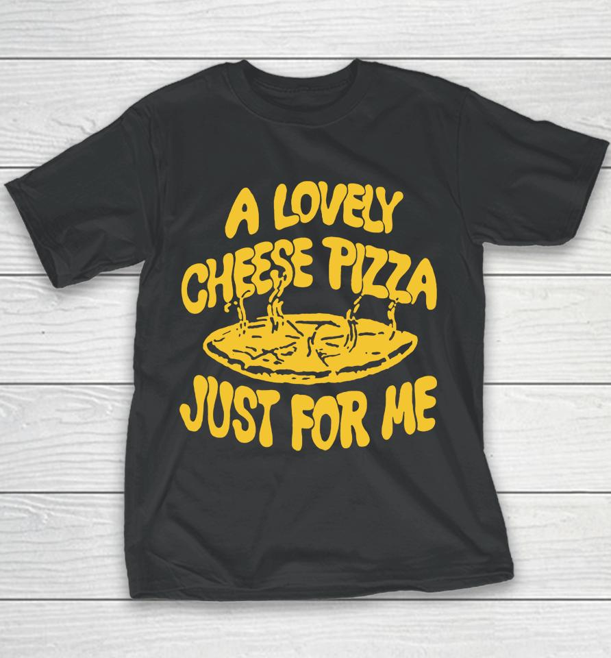 Kevin Mccallister's Cheese Pizza Just For Me Youth T-Shirt