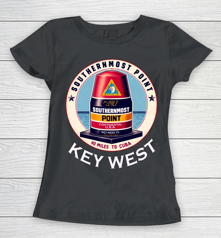 Key West Southernmost Beacon Tee Florida Women T-Shirt