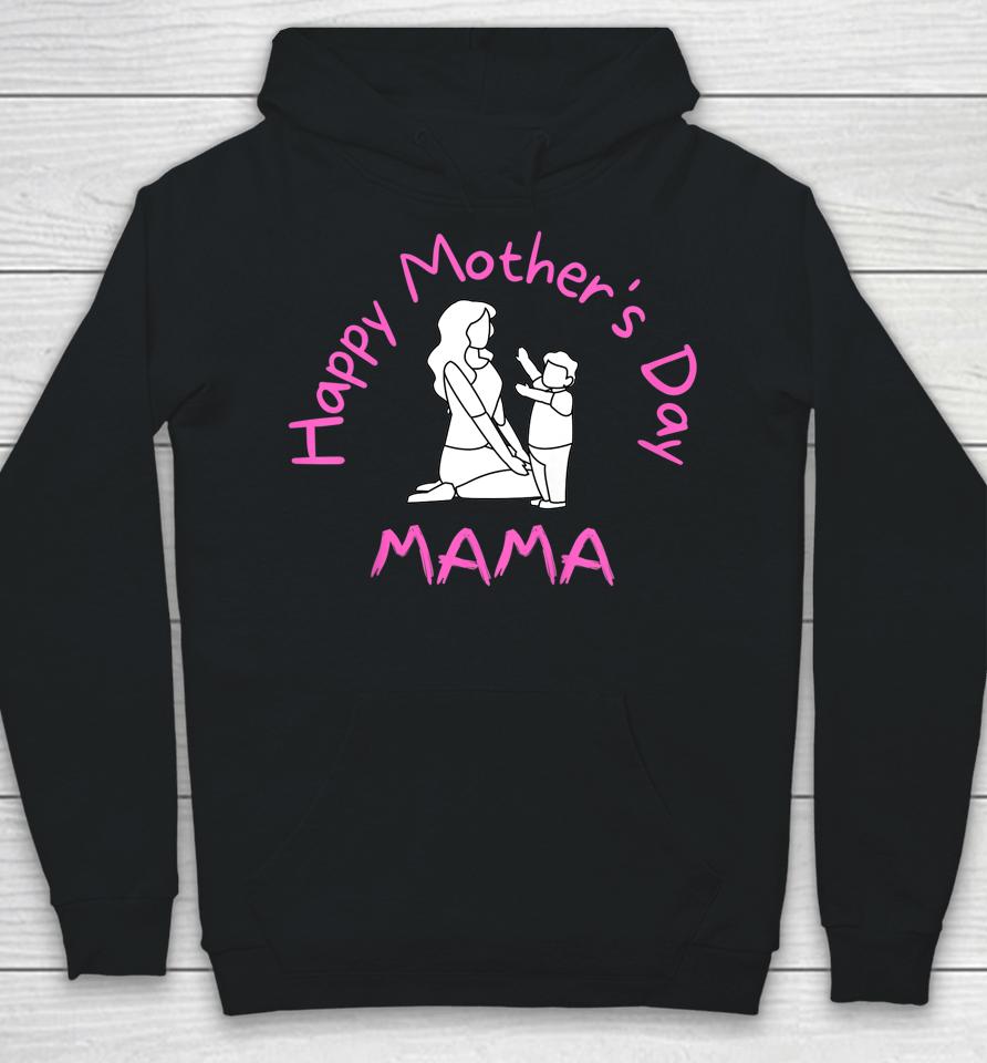 Kids Happy Mother's Day Mama For Toddler Hoodie