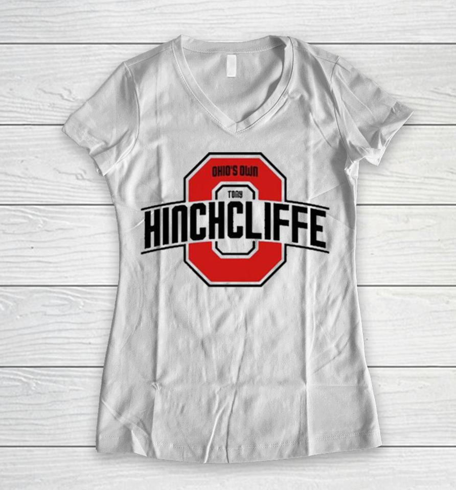 Kill Tony Ohio’s Own Tony Hinchcliffe Women V-Neck T-Shirt