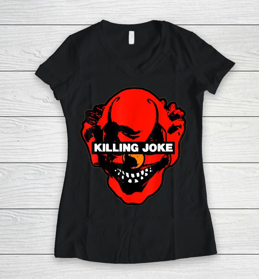 Killing Joke Band Women V-Neck T-Shirt