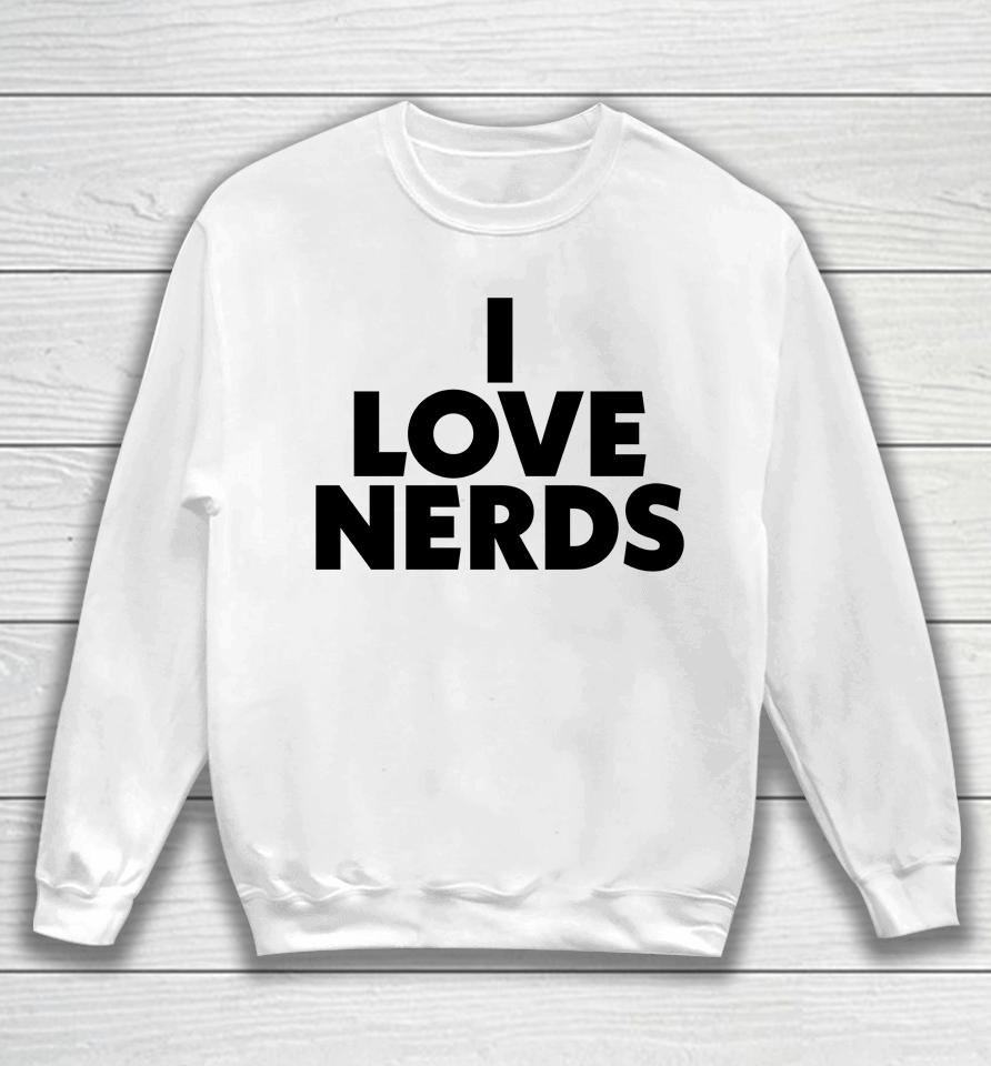 Kim Kardashian I Love Nerds Sweatshirt
