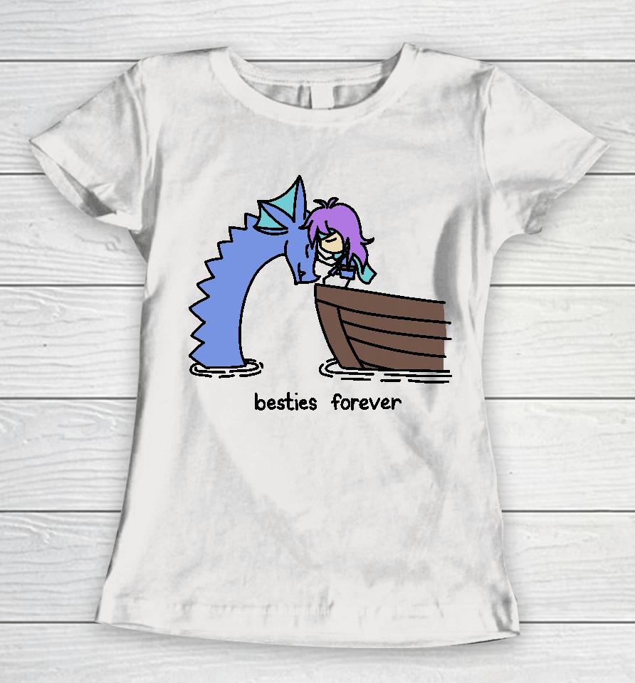 Kimchichickenbeer Merch Faris &Amp; Syldra Besties Forever Women T-Shirt