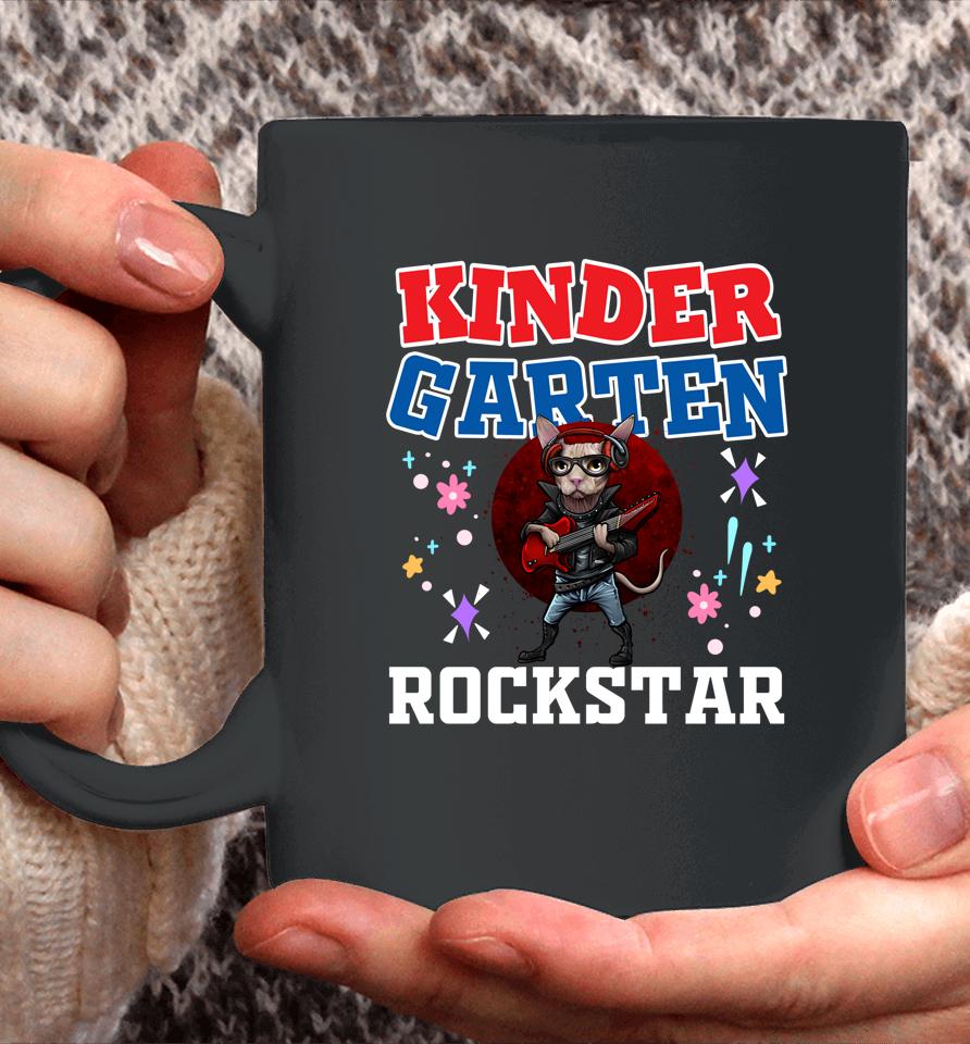 Kindergarten Rock And Roll Star School Coffee Mug