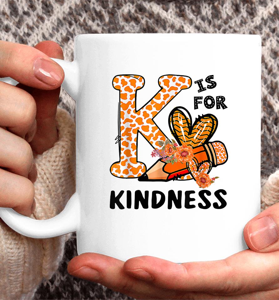 Kindness Unity Day Orange No Bullying Teachers Coffee Mug