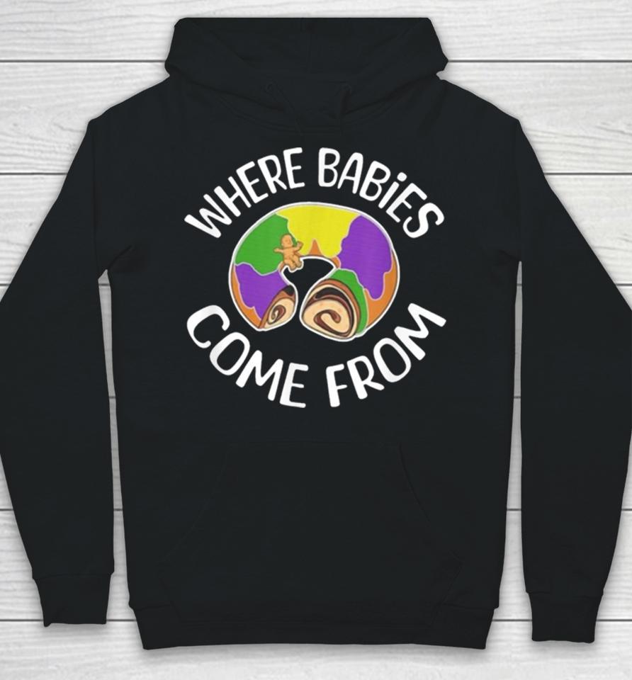 King Cake Where Babies Come From Hoodie