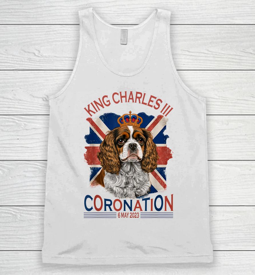 King Charles Iii British Royal Coronation May Spaniel Dog Unisex Tank Top