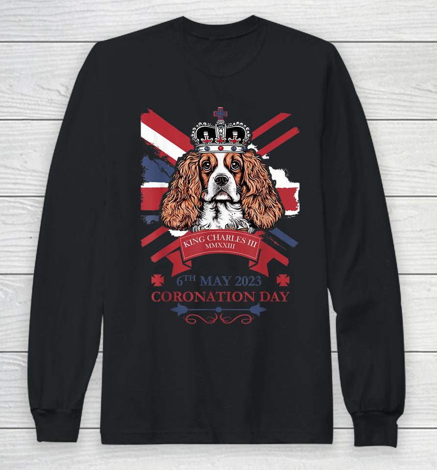 King Charles Iii Coronation 2023, British Bunting Coronation Long Sleeve T-Shirt