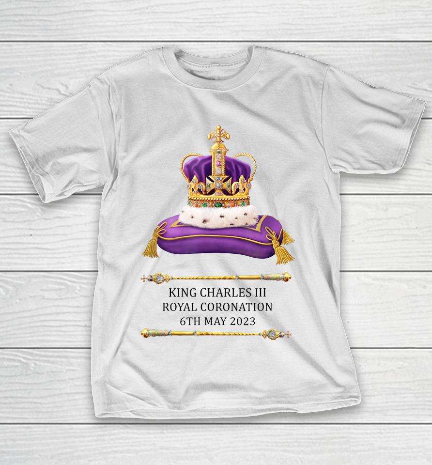 King Charles Iii Coronation 2023 British Souvenir T-Shirt