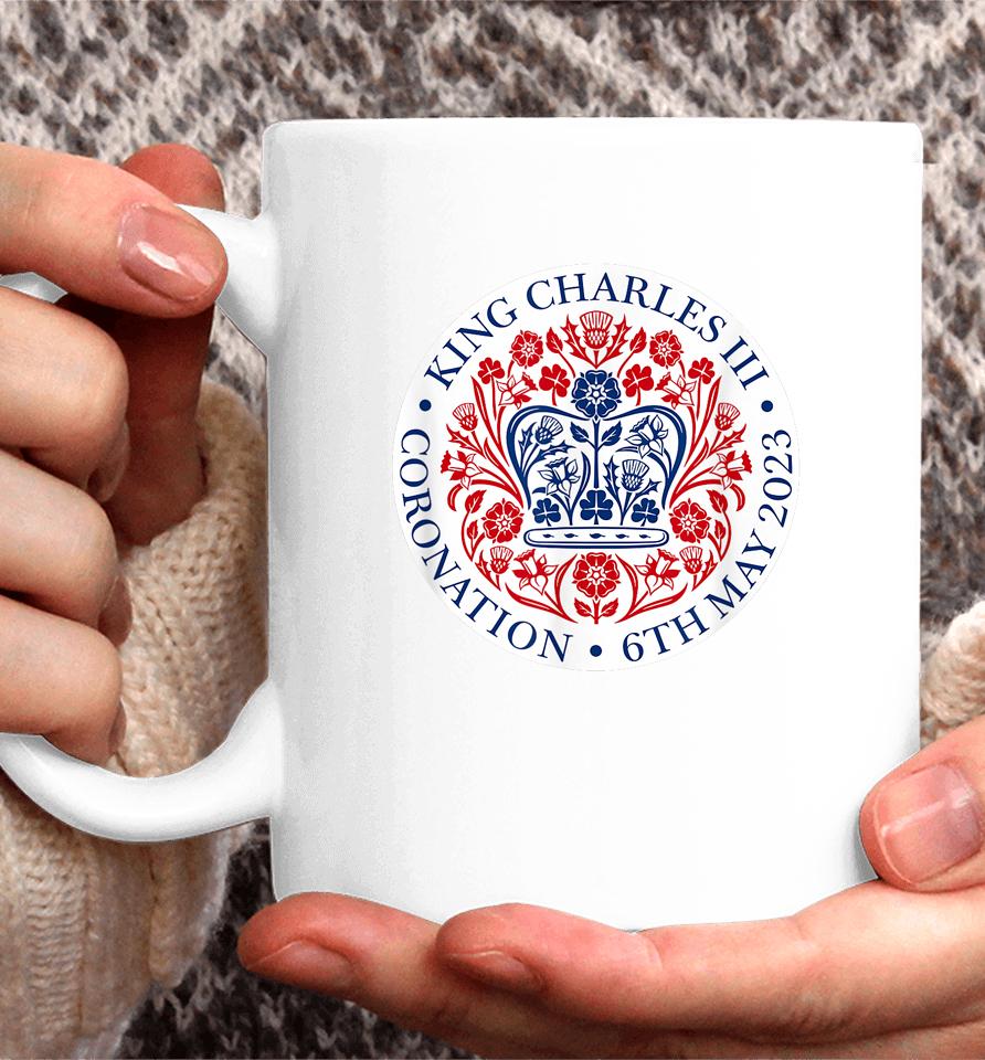 King Charles Iii Coronation Shirt Official Logo Watch Party Coffee Mug