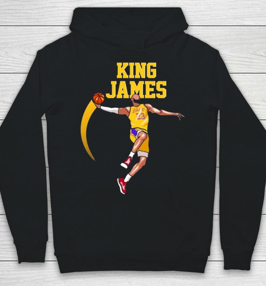 King James Basketball Player Los Angeles Lakers Nba Hoodie