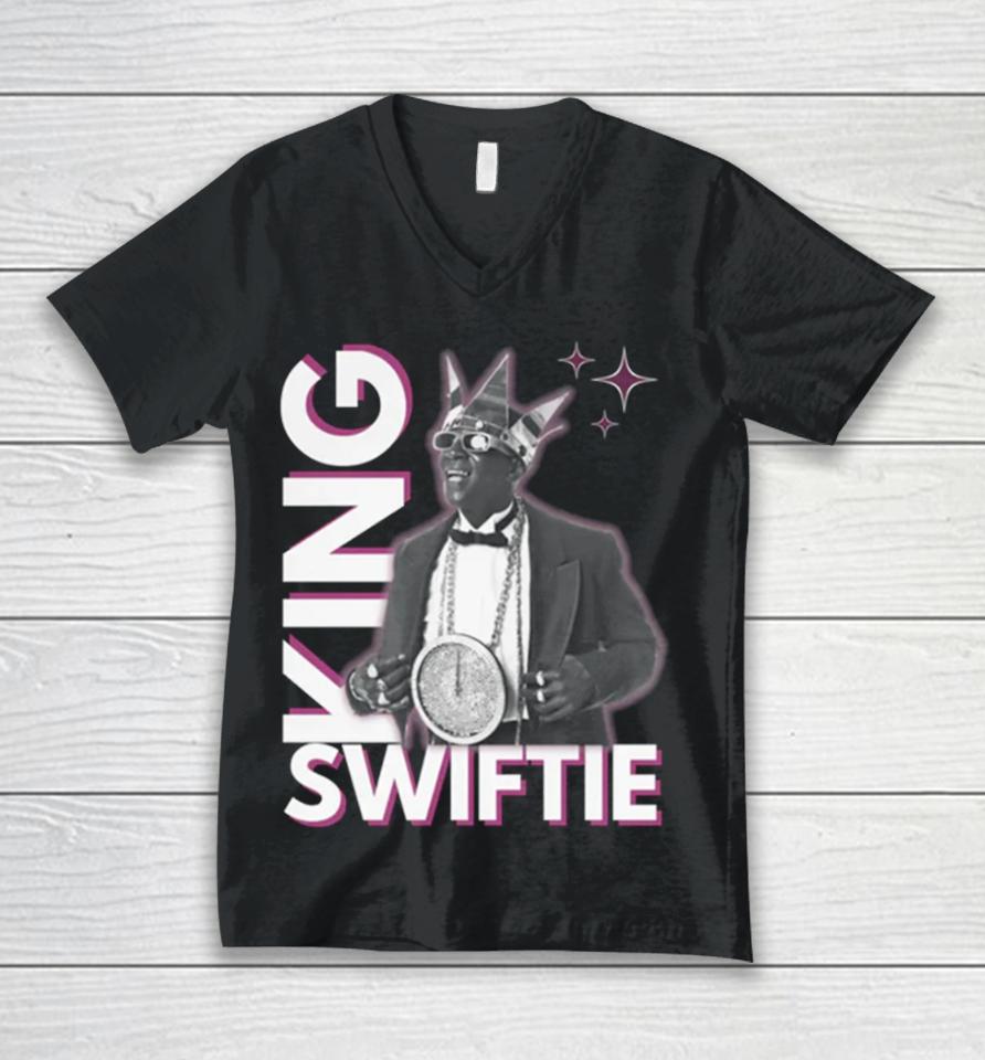 King Swiftie Unisex V-Neck T-Shirt