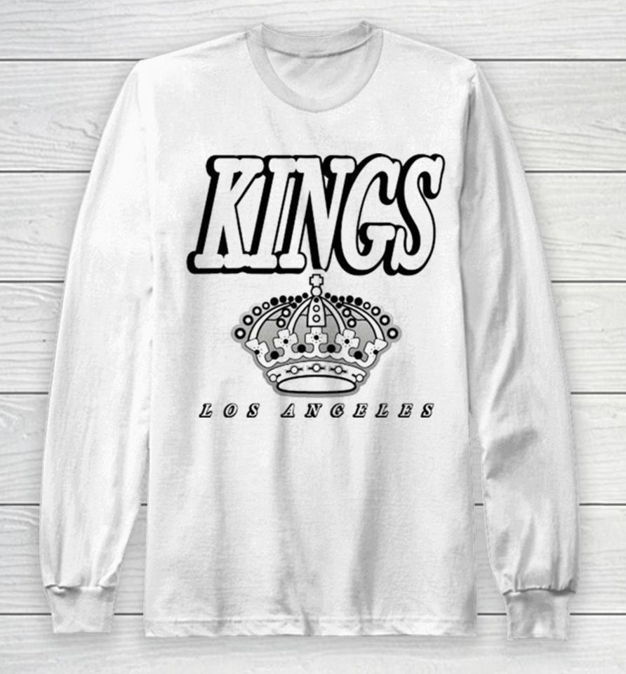 Kings Los Angeles Crown Hockey Nhl Long Sleeve T-Shirt