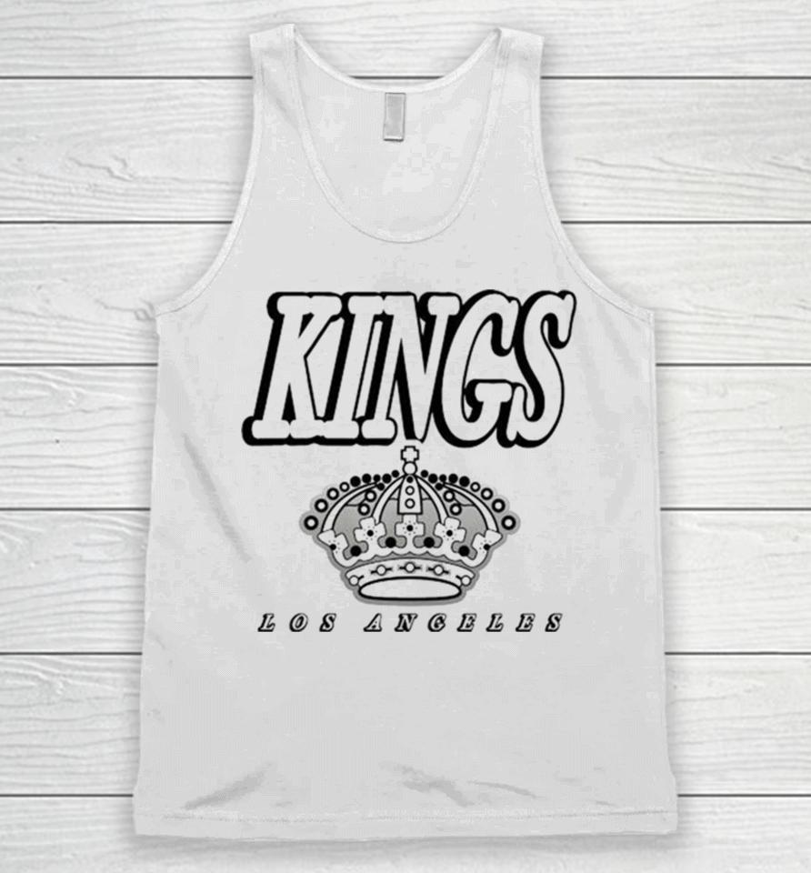 Kings Los Angeles Crown Hockey Nhl Unisex Tank Top