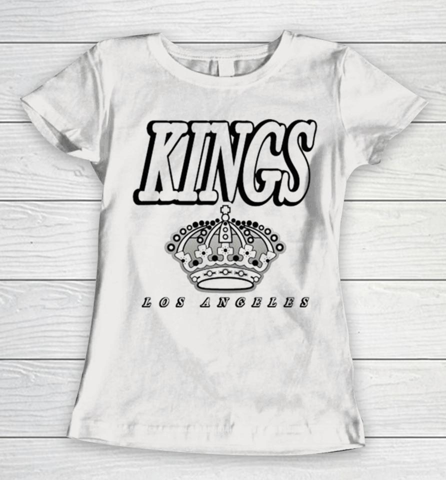 Kings Los Angeles Crown Hockey Nhl Women T-Shirt