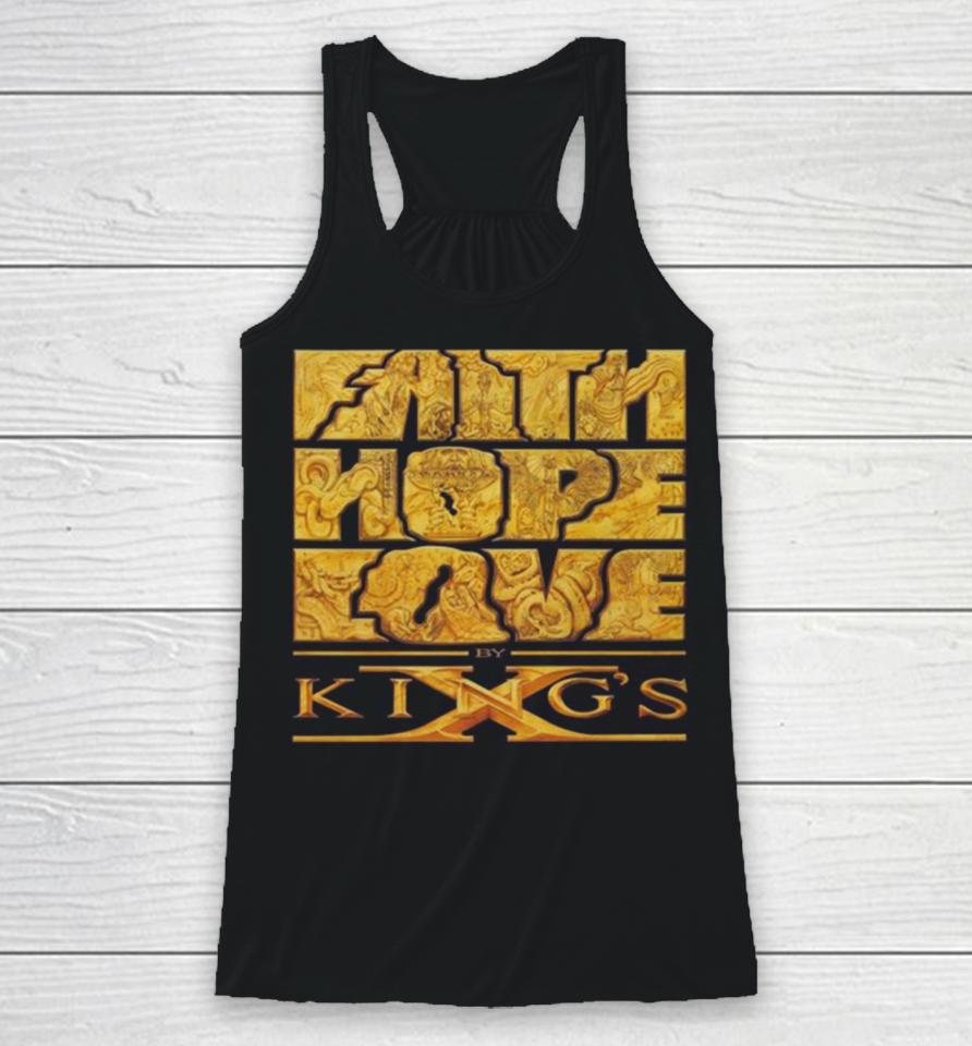 King’s X Faith Hope Love Racerback Tank