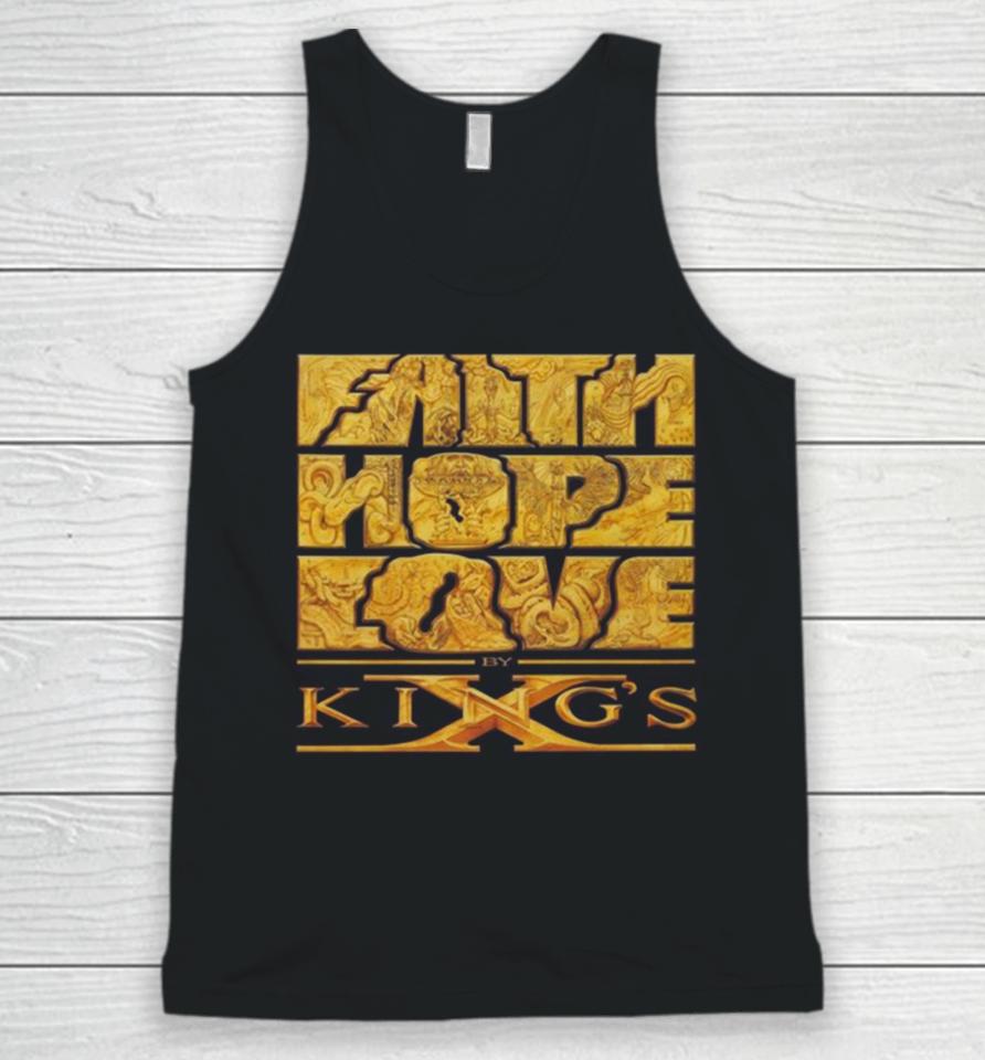 King’s X Faith Hope Love Unisex Tank Top
